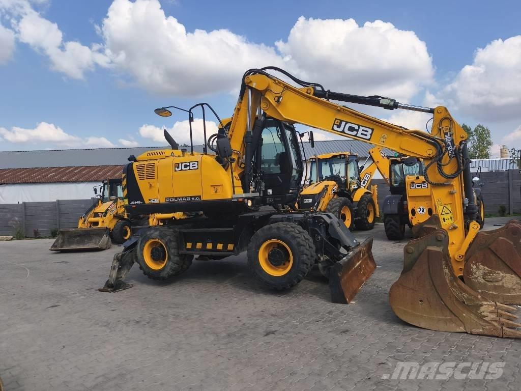 JCB JS 145 W Escavadoras de rodas