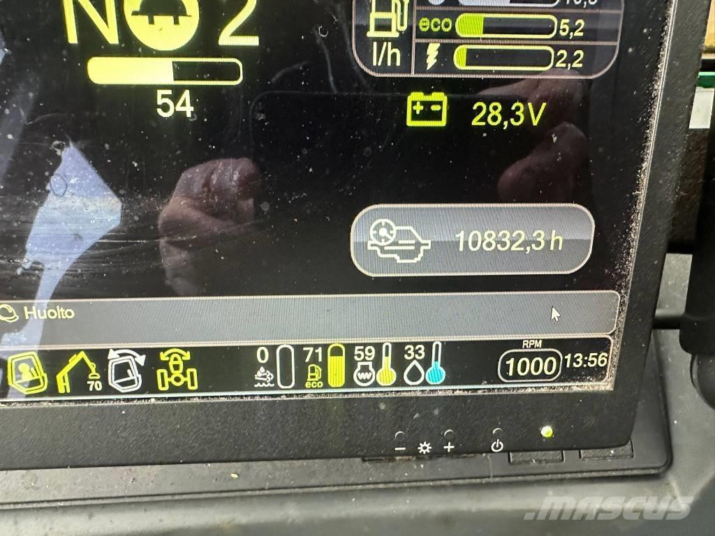 Komatsu 845 Forwarders florestais