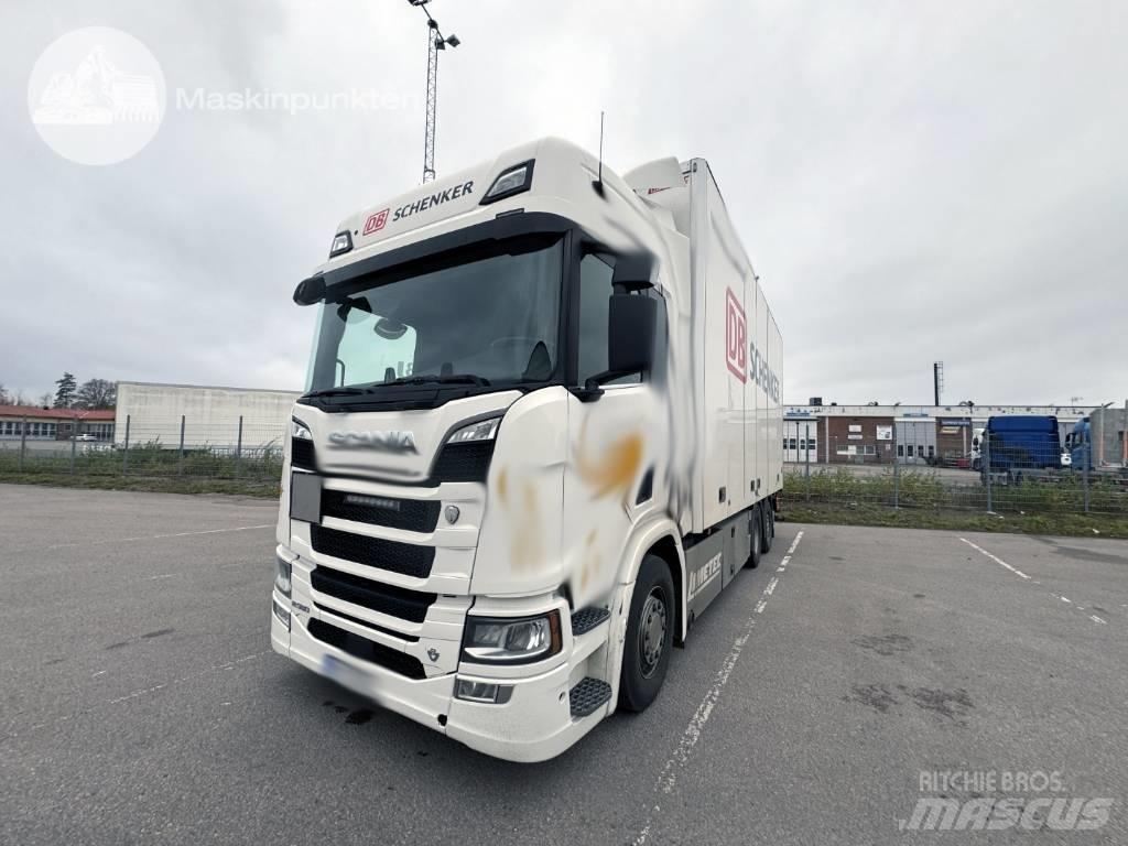 Scania R 580 Caminhões de caixa fechada