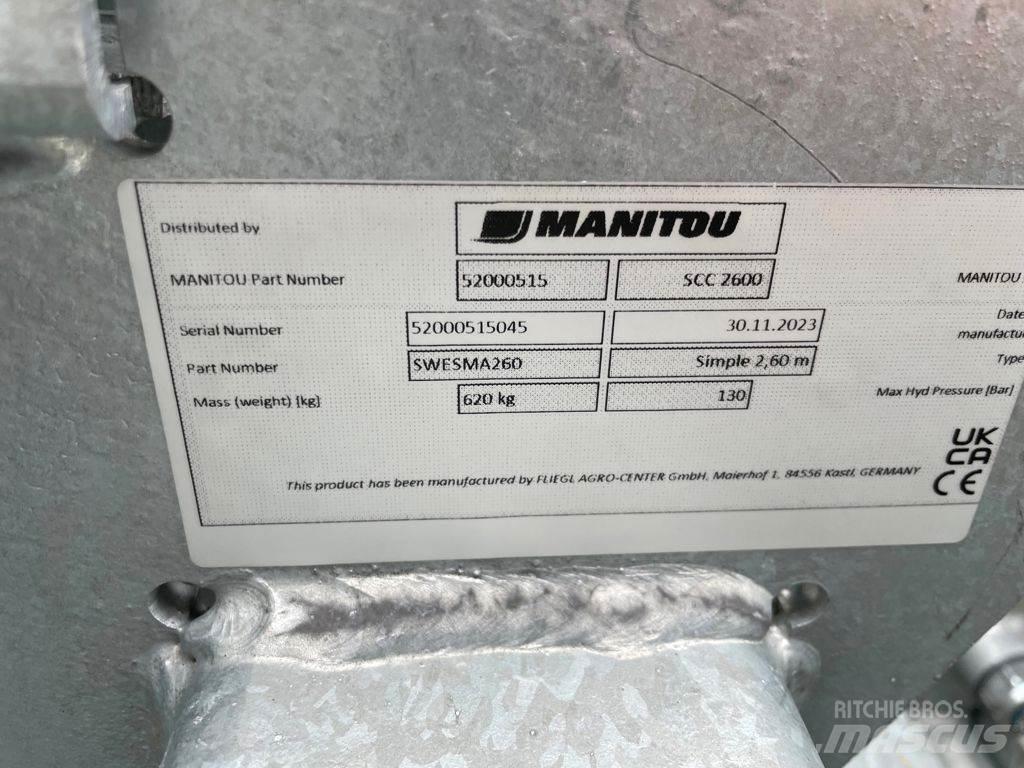 Manitou SCC 2600 Manipulador telescópico