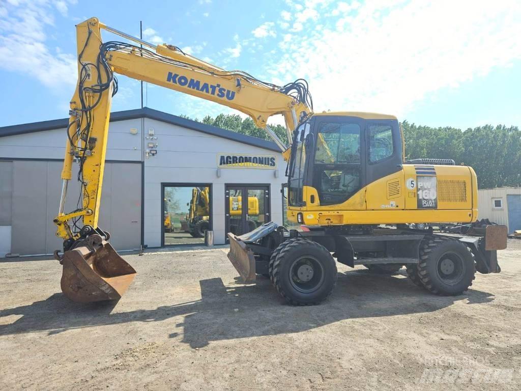 Komatsu PW 160-7 Escavadoras de rodas