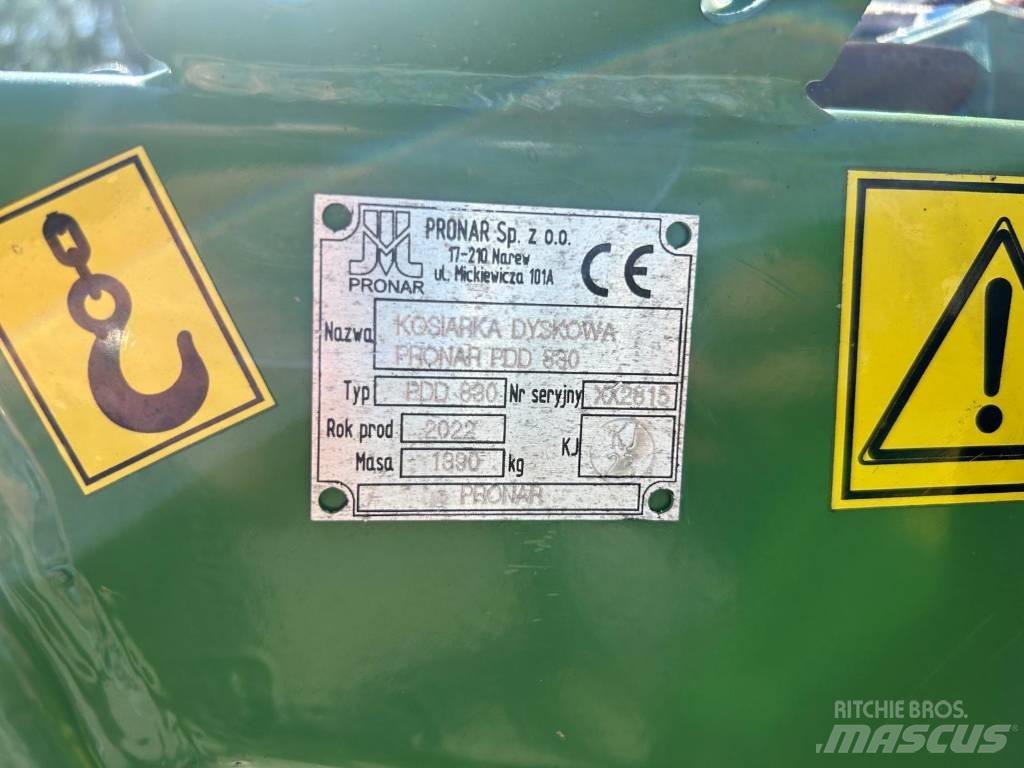Pronar PDD830C Gadanheiras-Condicionadoras
