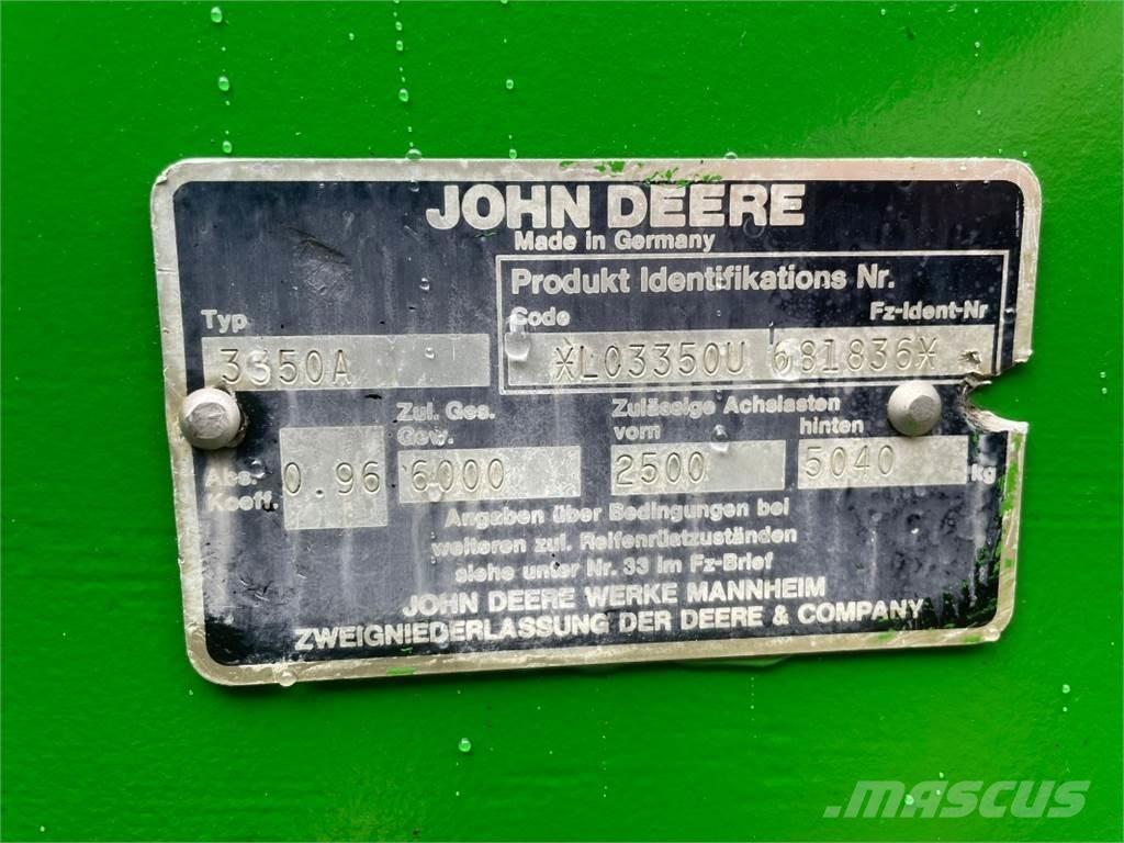 John Deere 3350 Tratores Agrícolas usados