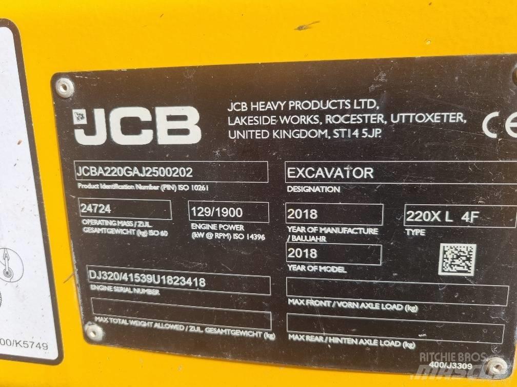 JCB 220 XL 4F Escavadeiras de esteiras