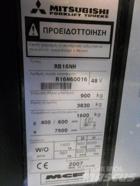 Mitsubishi RB16NH Empilhadores Elevadores