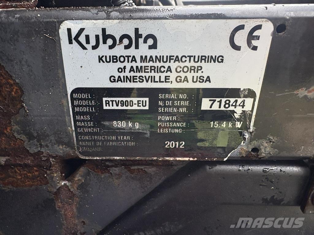 Kubota rtv 900 Carros de golfe