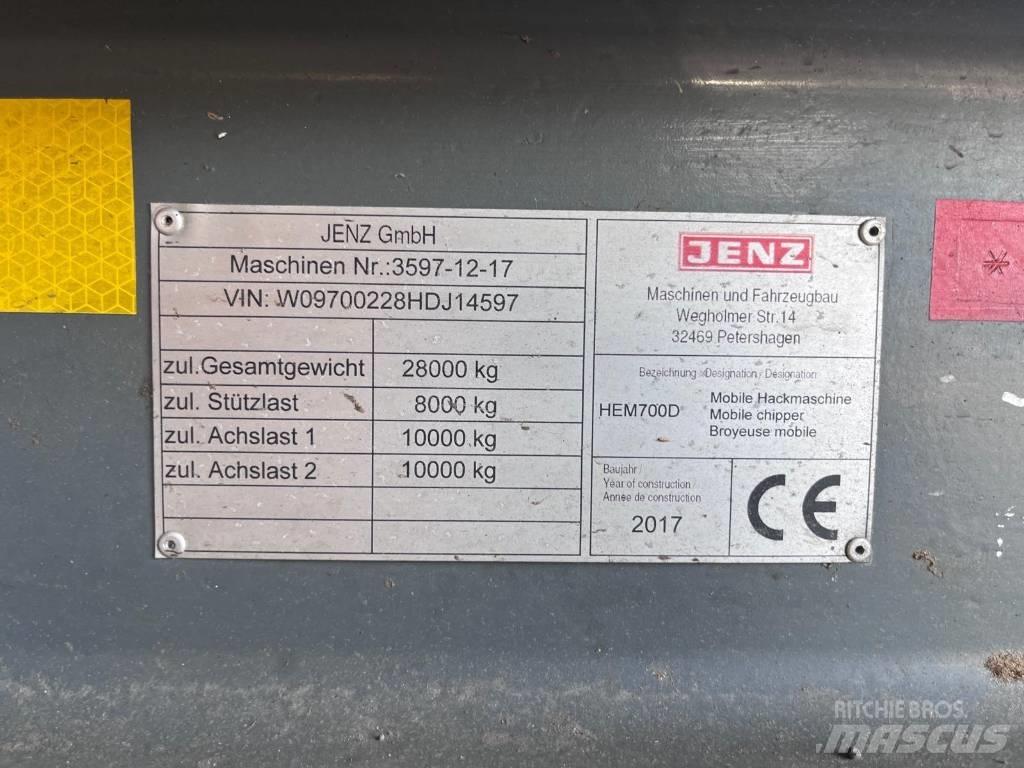 JENZ HEM 700 D Estilhaçadoras florestais