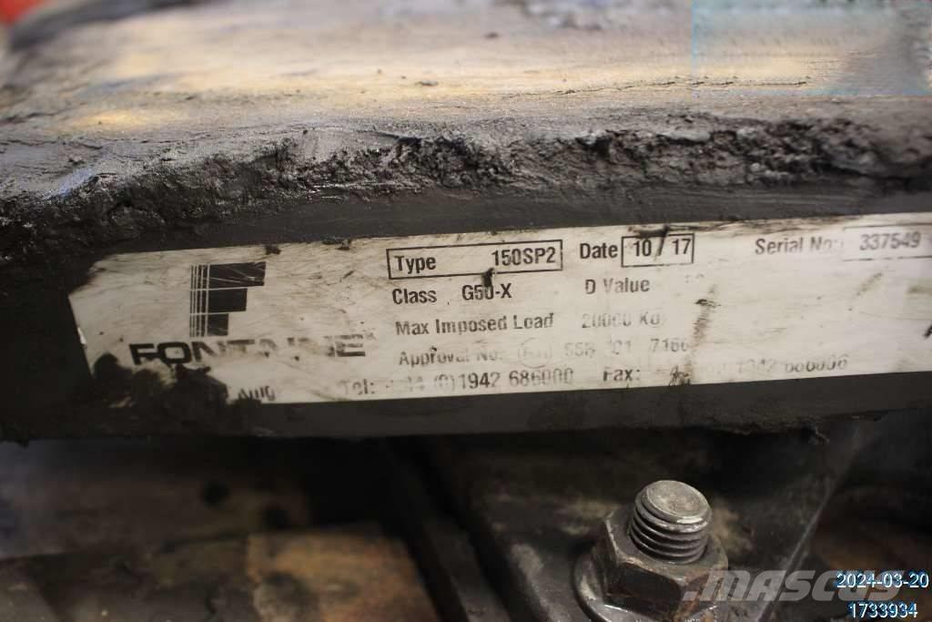 DAF XF 510 Chassis e suspensões