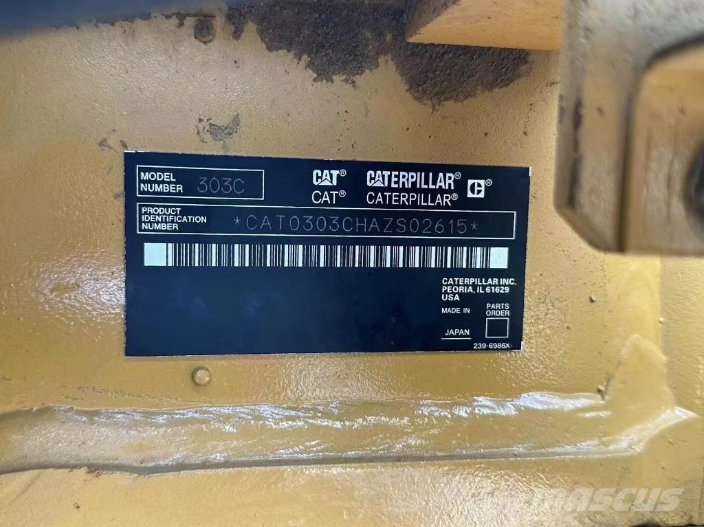 CAT 303 Escavadeiras de esteiras