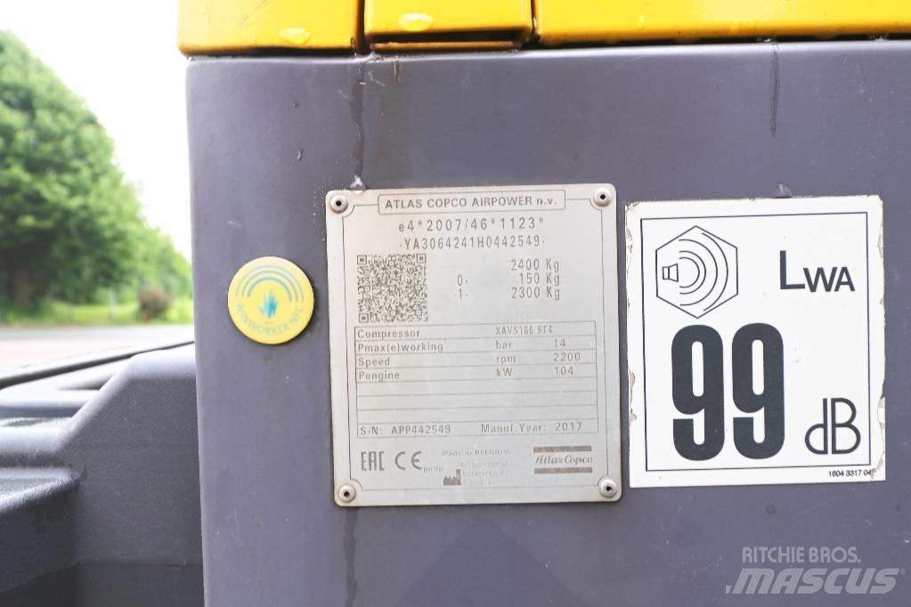 Atlas Copco XAVS 186 Compressores