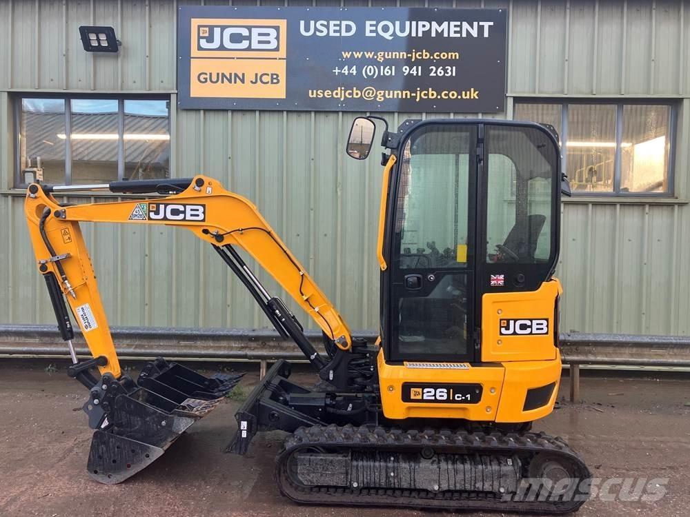 JCB 26C-1 Miniescavadeiras