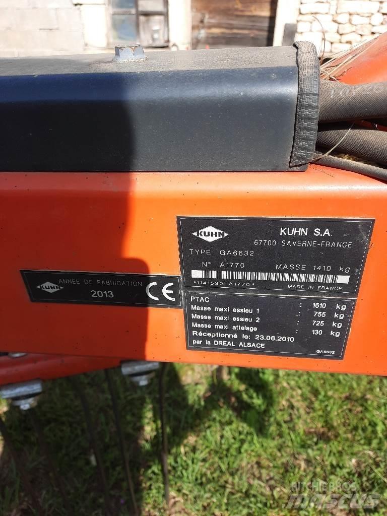 Kuhn GA6632 Gadanheiras-fileiras