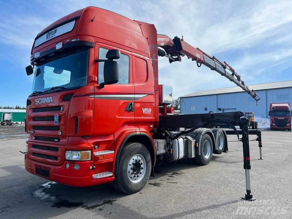 Scania R 580 Camiões grua