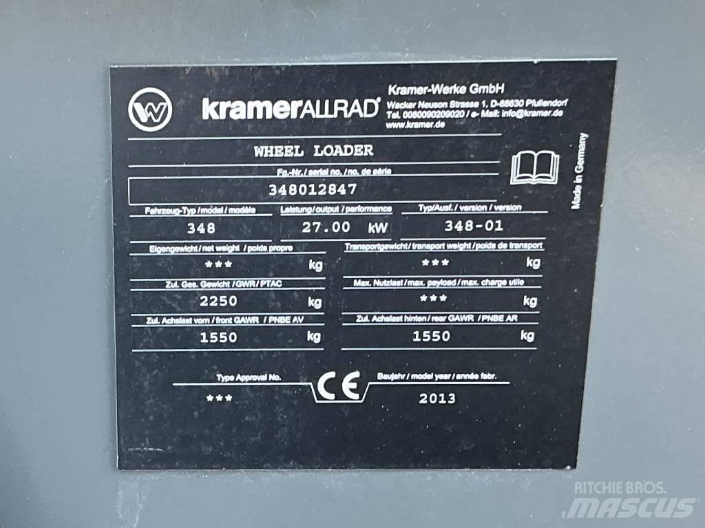 Kramer 350 Mini carregadoras