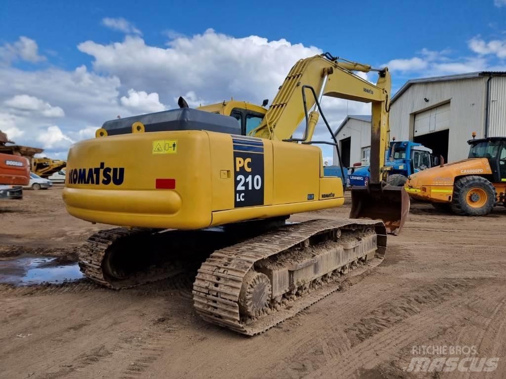 Komatsu PC 210-6 Escavadeiras de esteiras