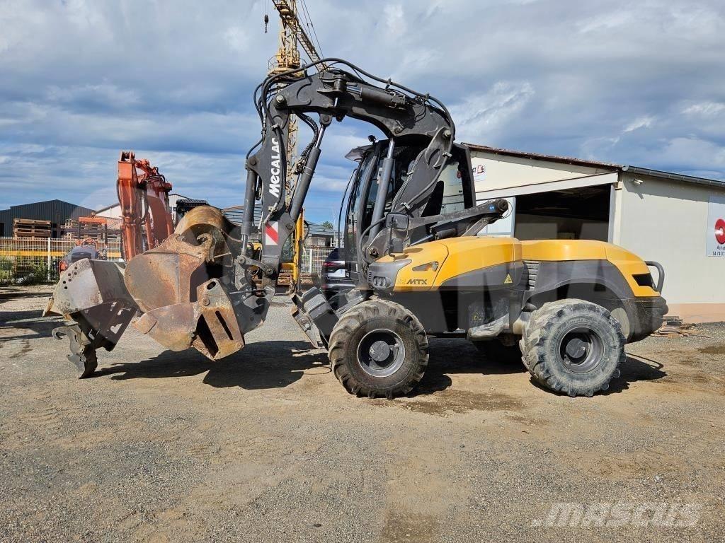 Mecalac 12 MTX Escavadoras de rodas