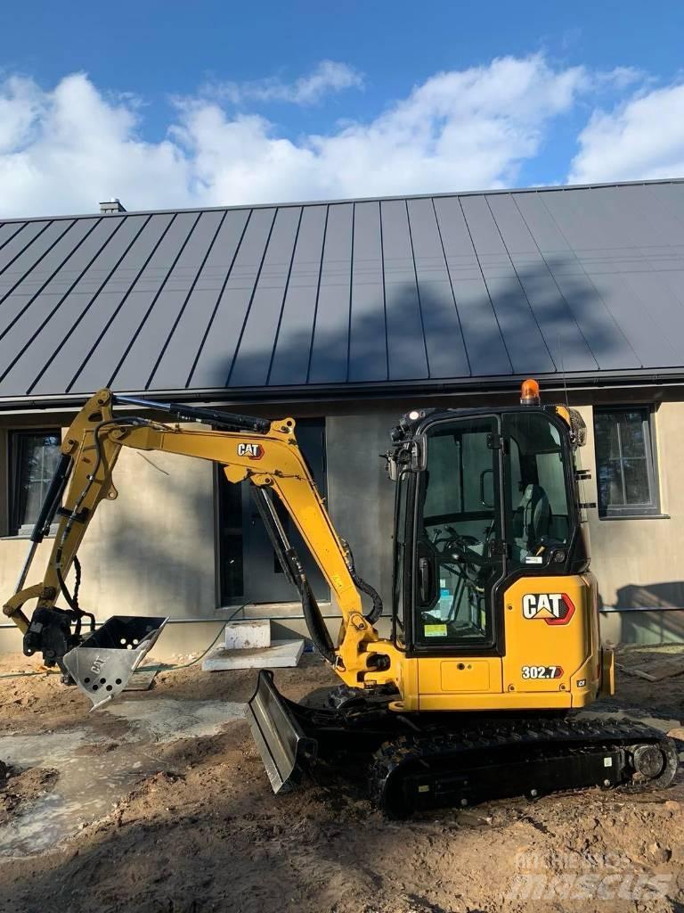 CAT 302.7 D CR Miniescavadeiras
