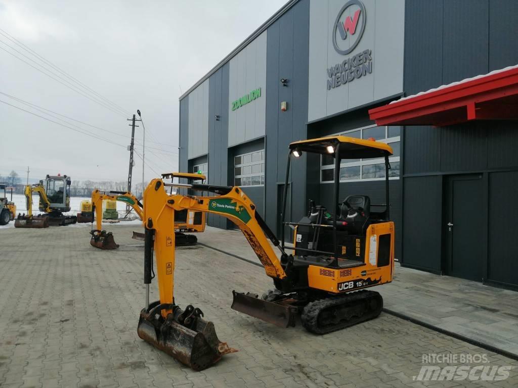 JCB 15 C-1 Miniescavadeiras
