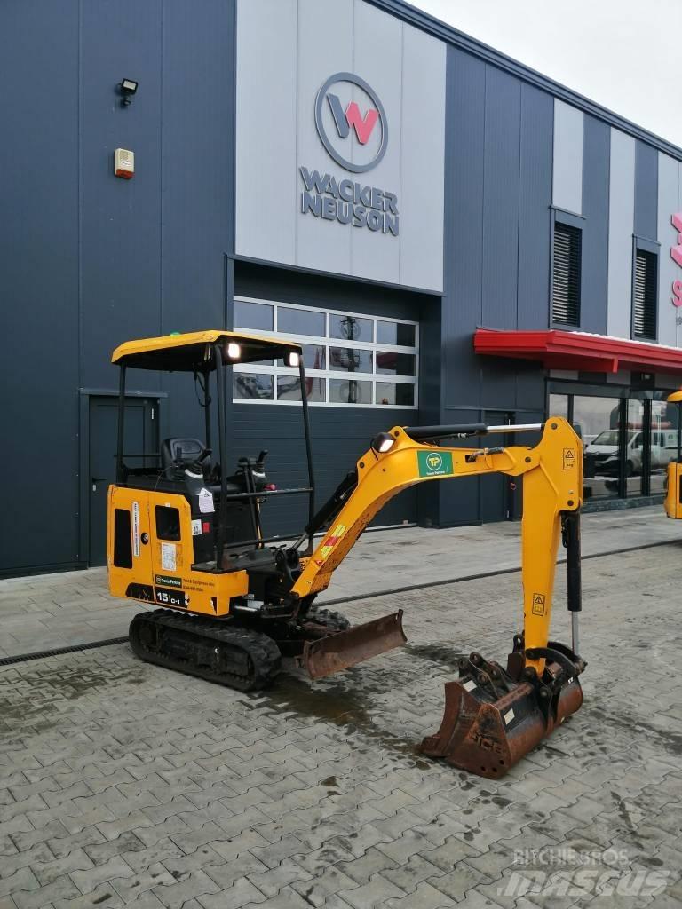 JCB 15 C-1 Miniescavadeiras