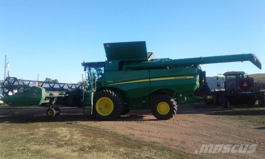 John Deere S 670 Ceifeiras debulhadoras