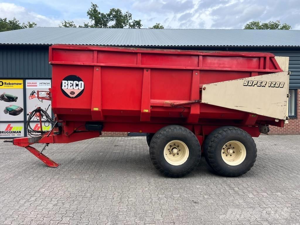 Beco Super 1200 Reboques Agrícolas basculantes