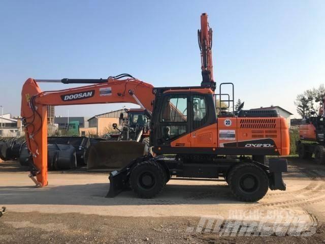 Doosan DX 210 W Escavadoras de rodas