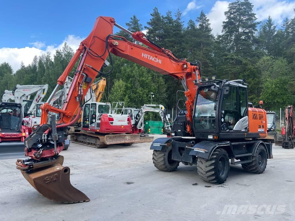 Hitachi 140W Escavadoras de rodas