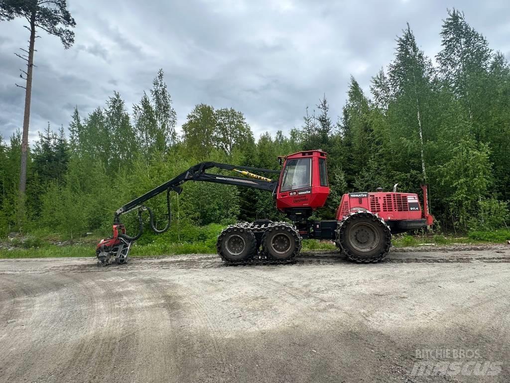 Komatsu 911.4 Processadores florestais