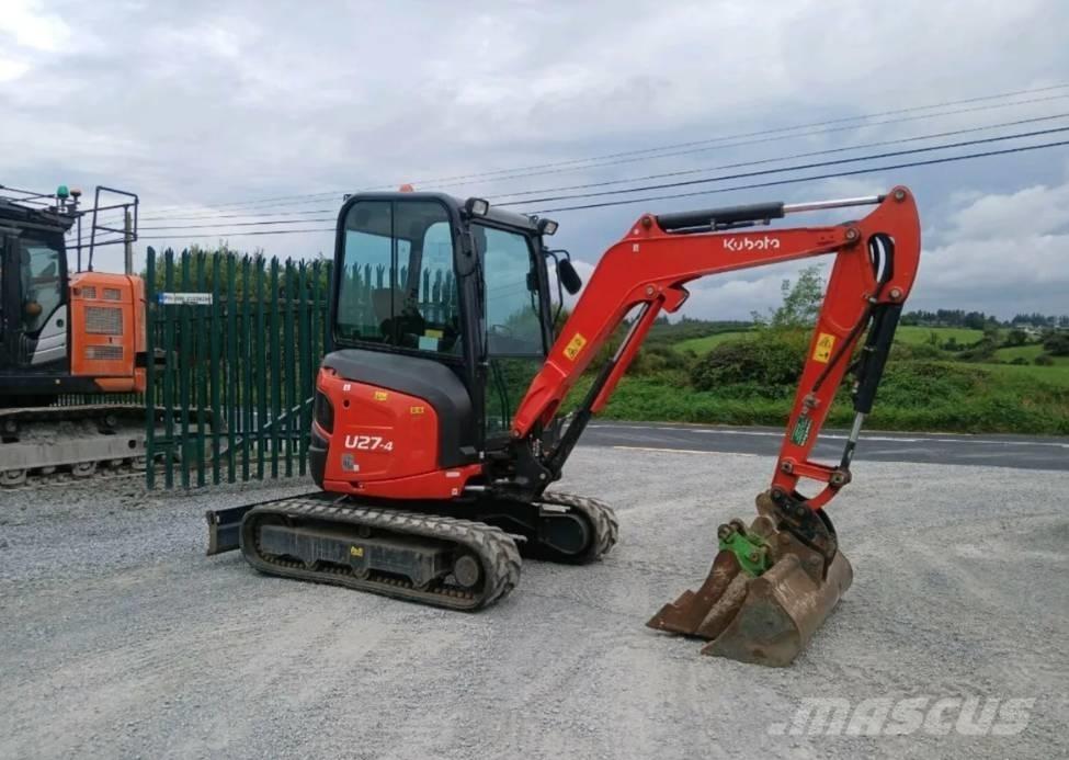 Kubota U 27-4 Miniescavadeiras
