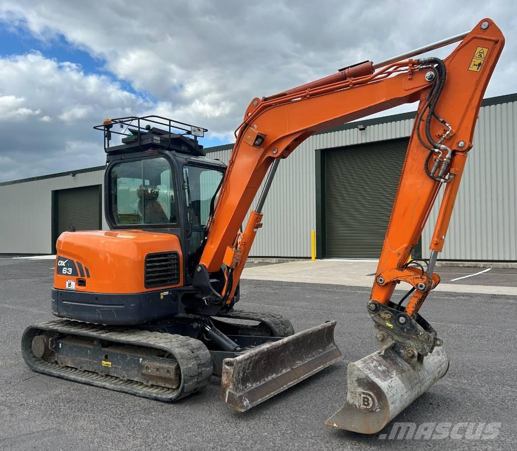 Doosan DX63-3 Escavadeiras de esteiras