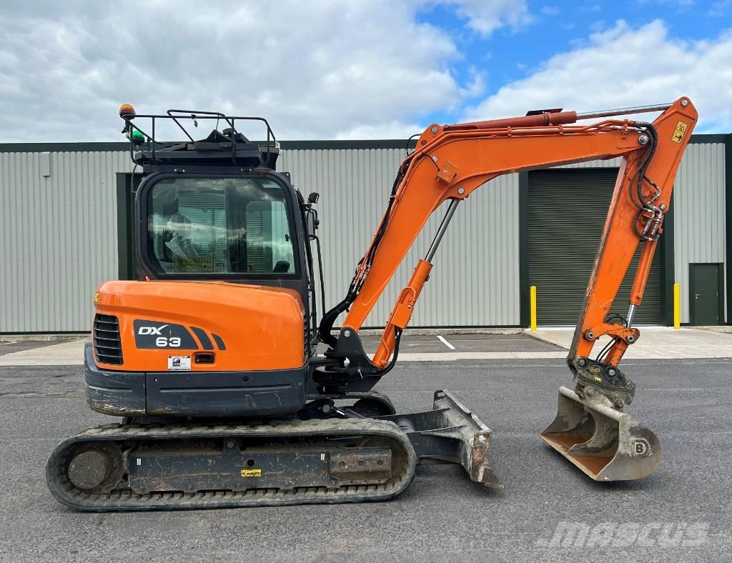 Doosan DX63-3 Escavadeiras de esteiras