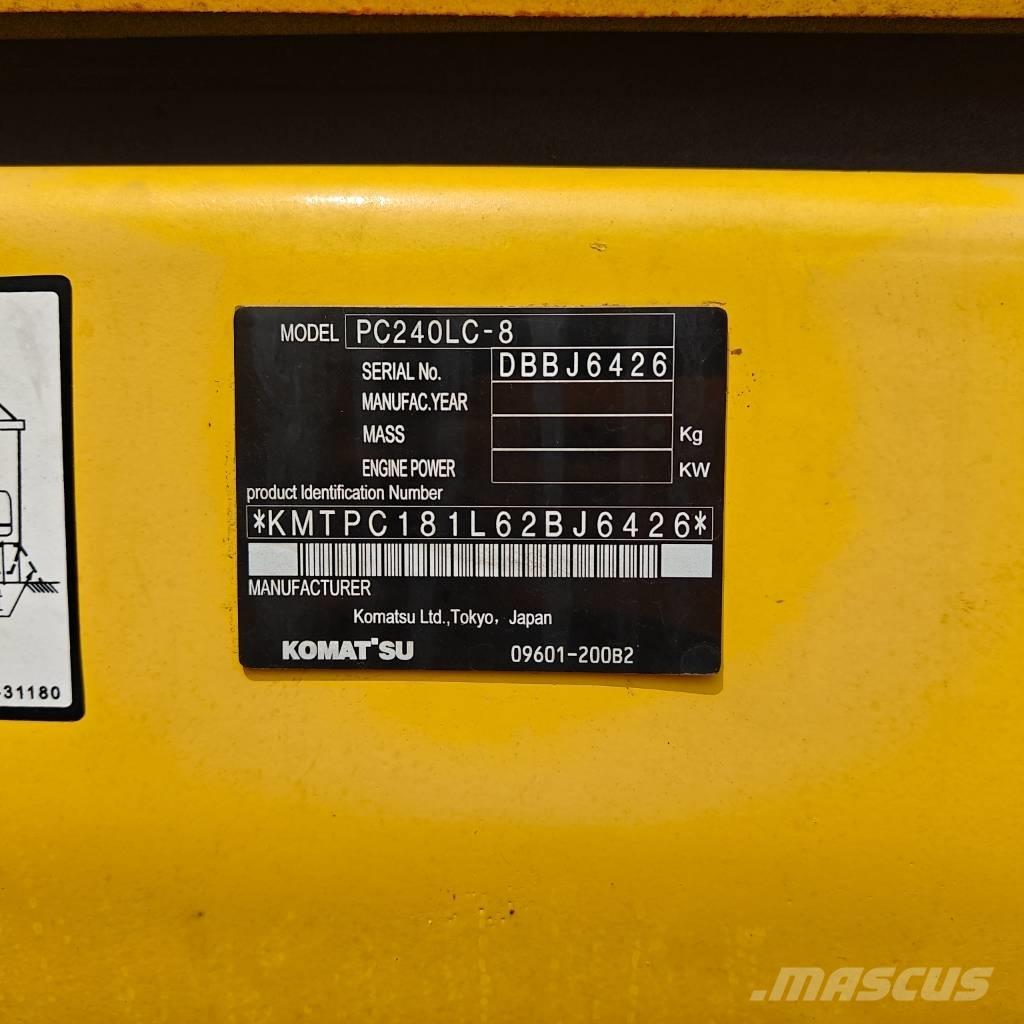Komatsu 240-8 Escavadeiras de esteiras