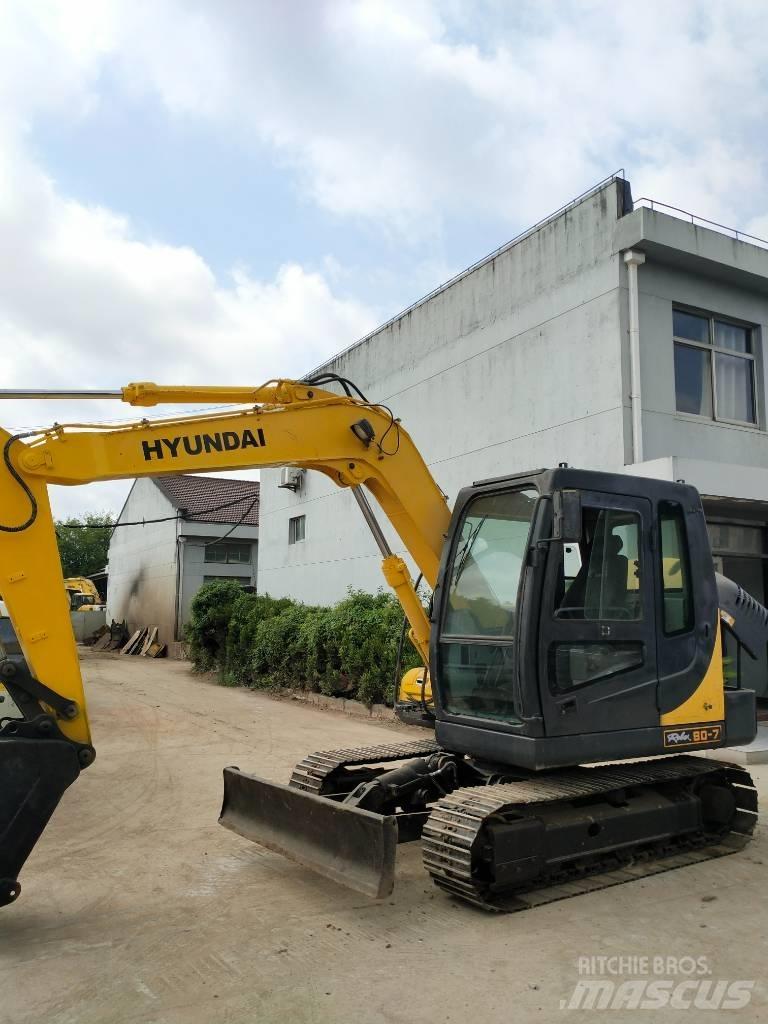Hyundai 80-7 Escavadeiras de esteiras