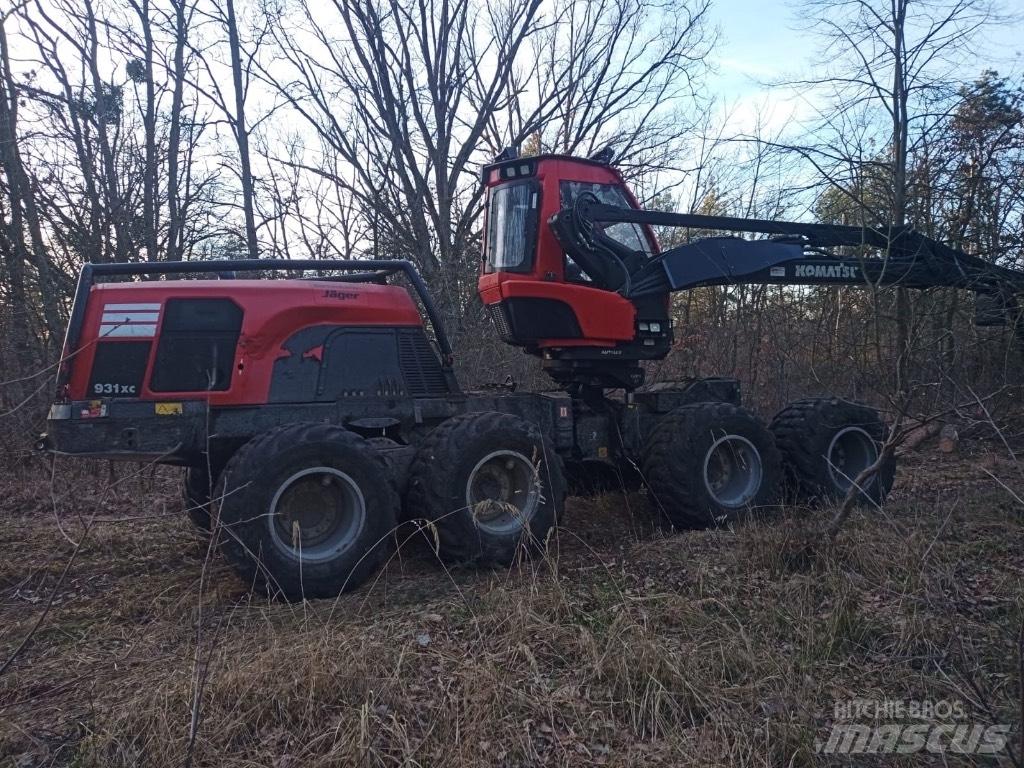 Komatsu 931 XC Processadores florestais