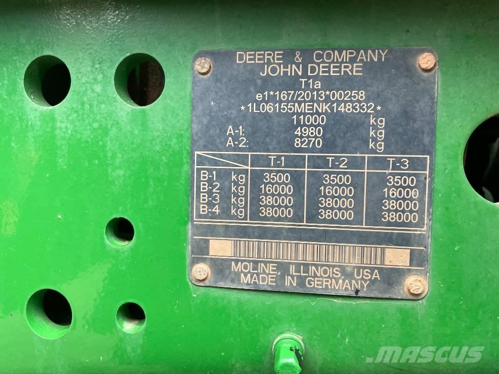 John Deere 6155 M Tratores Agrícolas usados