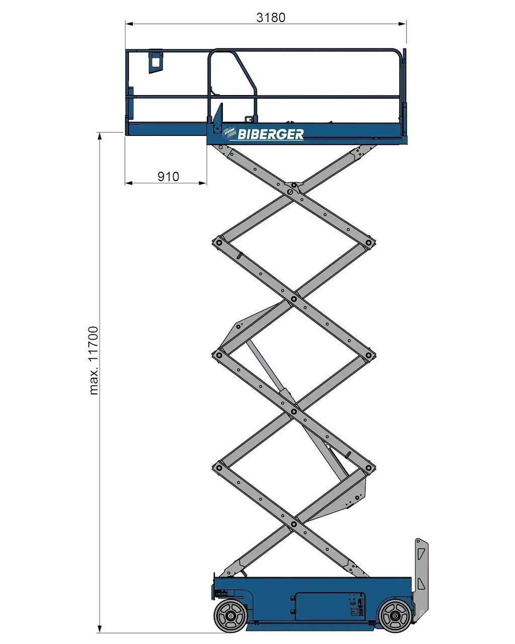Genie GS 4047 Elevadores de tesoura