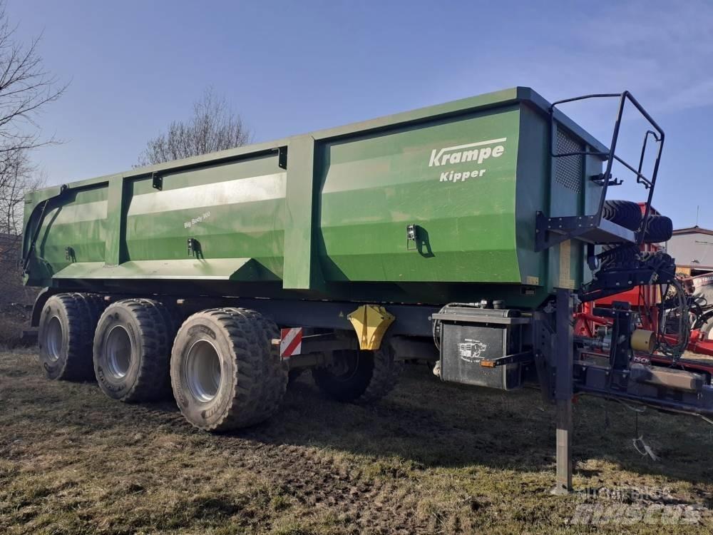 Krampe Big Body 900 Semi Reboques estrado/caixa aberta