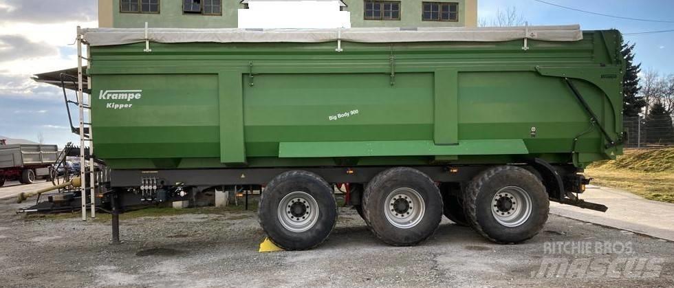 Krampe Big Body 900 Semi Reboques estrado/caixa aberta