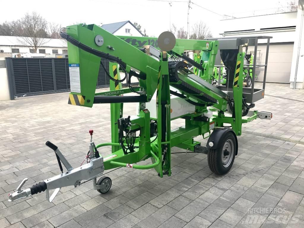 Niftylift 120TE Plataformas aéreas montadas em atrelados