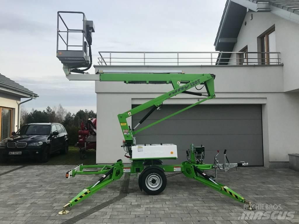 Niftylift 120TE Plataformas aéreas montadas em atrelados