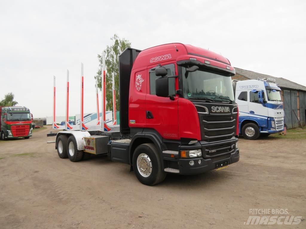 Scania R 520 Caminhões de transporte de troncos