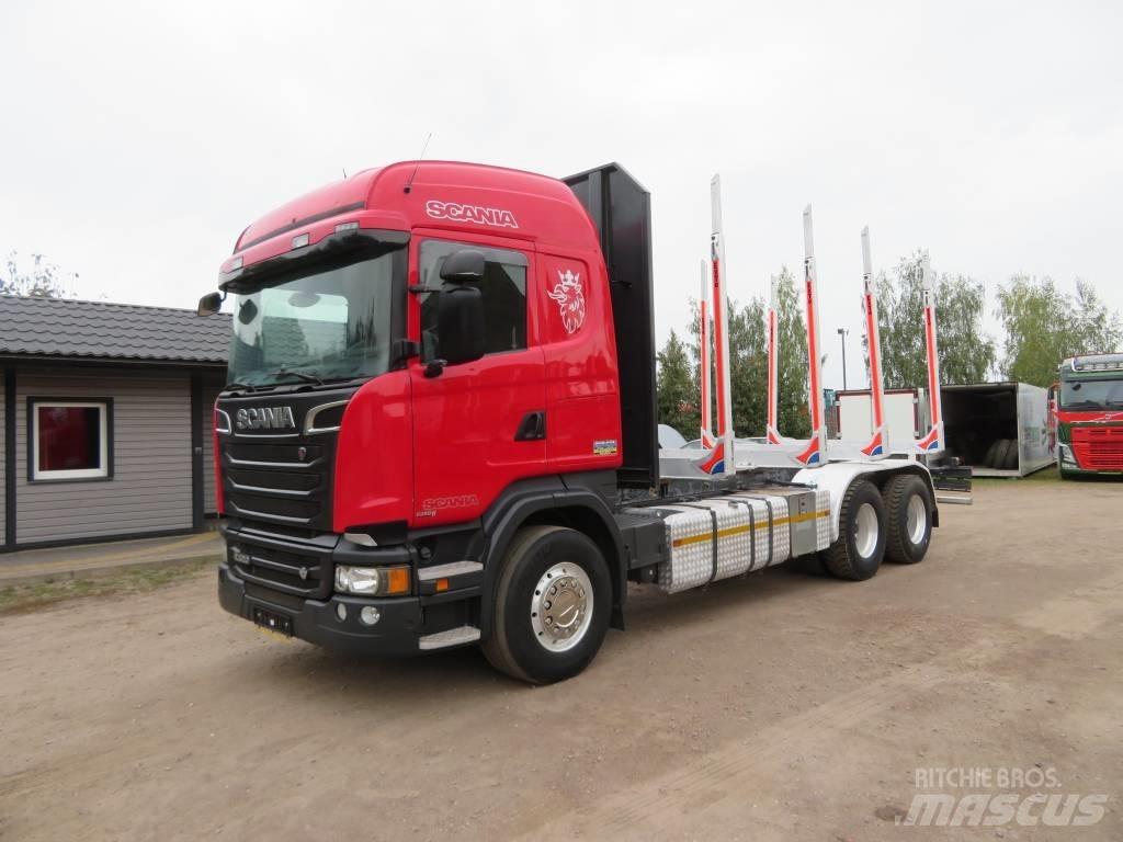 Scania R 520 Caminhões de transporte de troncos