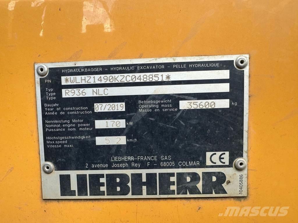 Liebherr R936 NLC Escavadeiras de esteiras