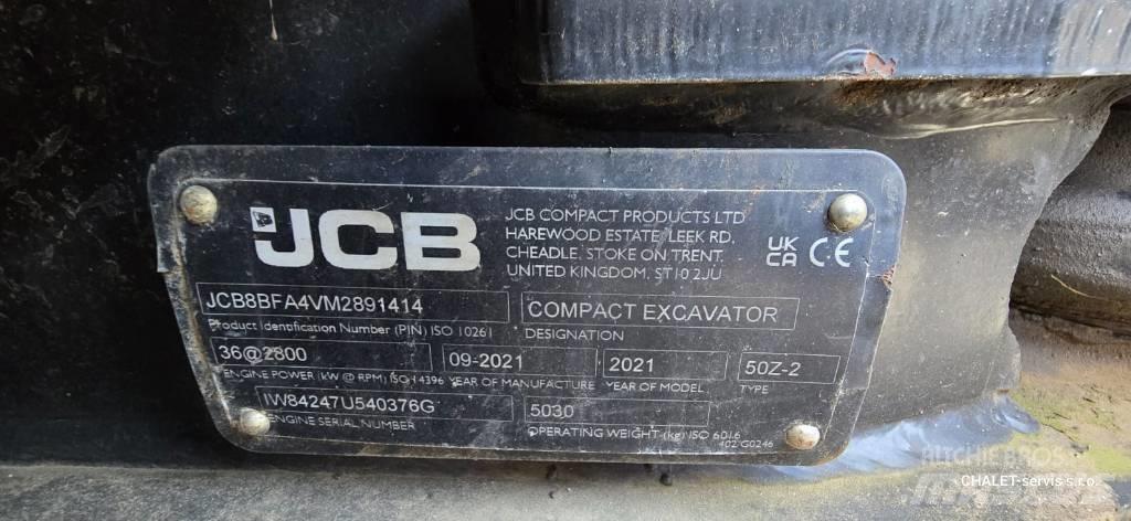 JCB 50 Z-2 Miniescavadeiras