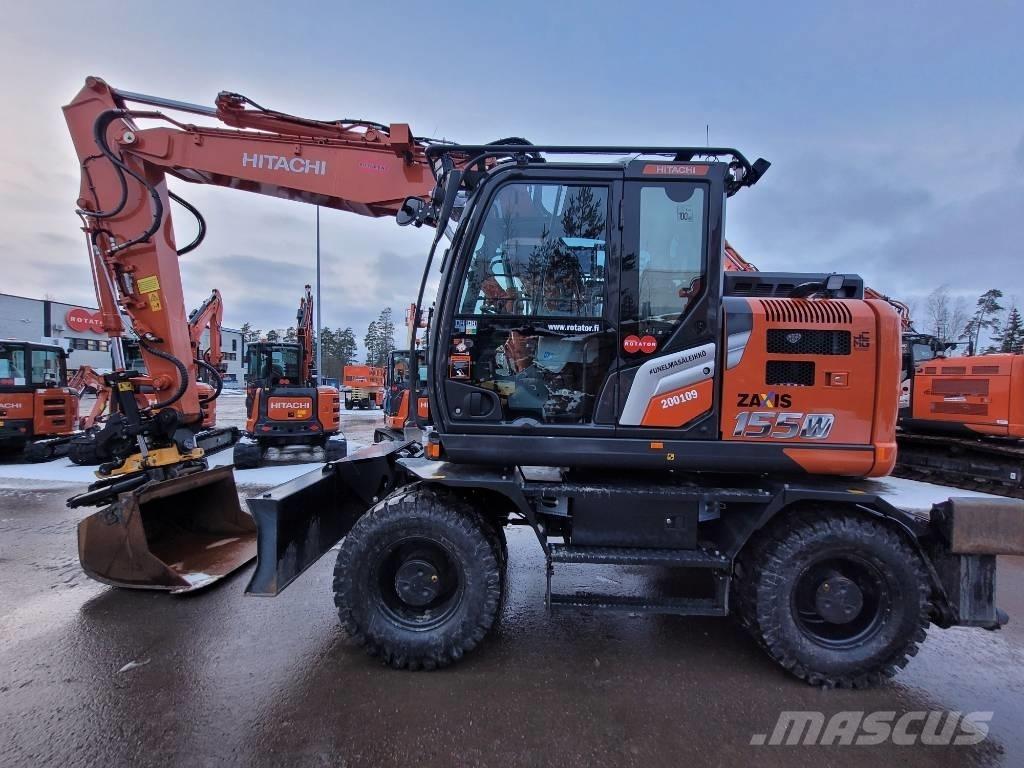 Hitachi ZX155W-7 2P Escavadoras de rodas