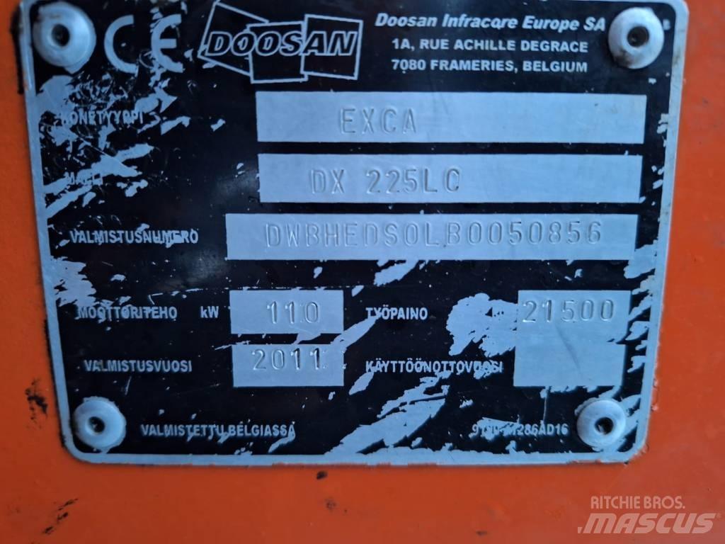 Doosan DX 225 LC Escavadeiras de esteiras