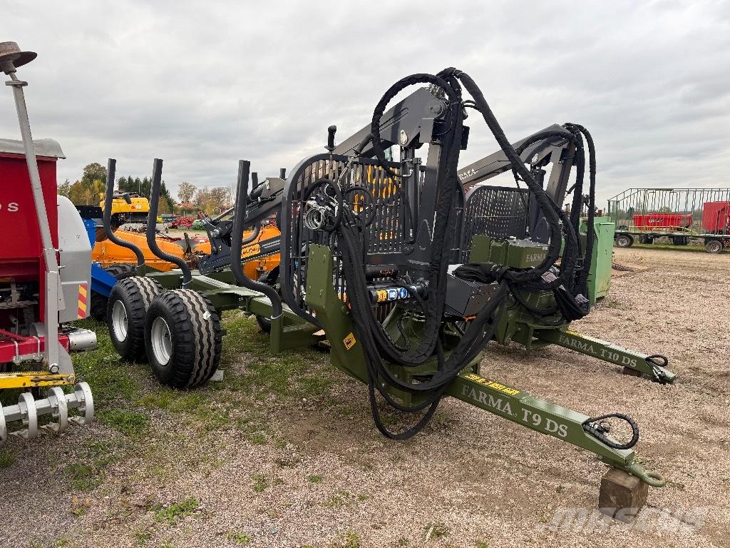 Farma T9 DS 6,7 kran Reboques Florestais