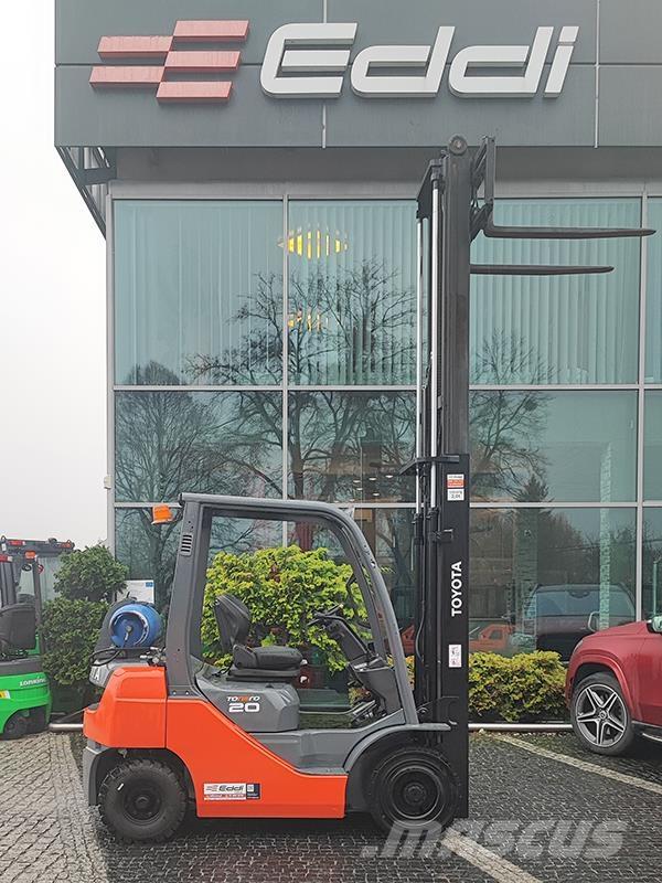Toyota 02-8FGF20 Empilhadores a gás