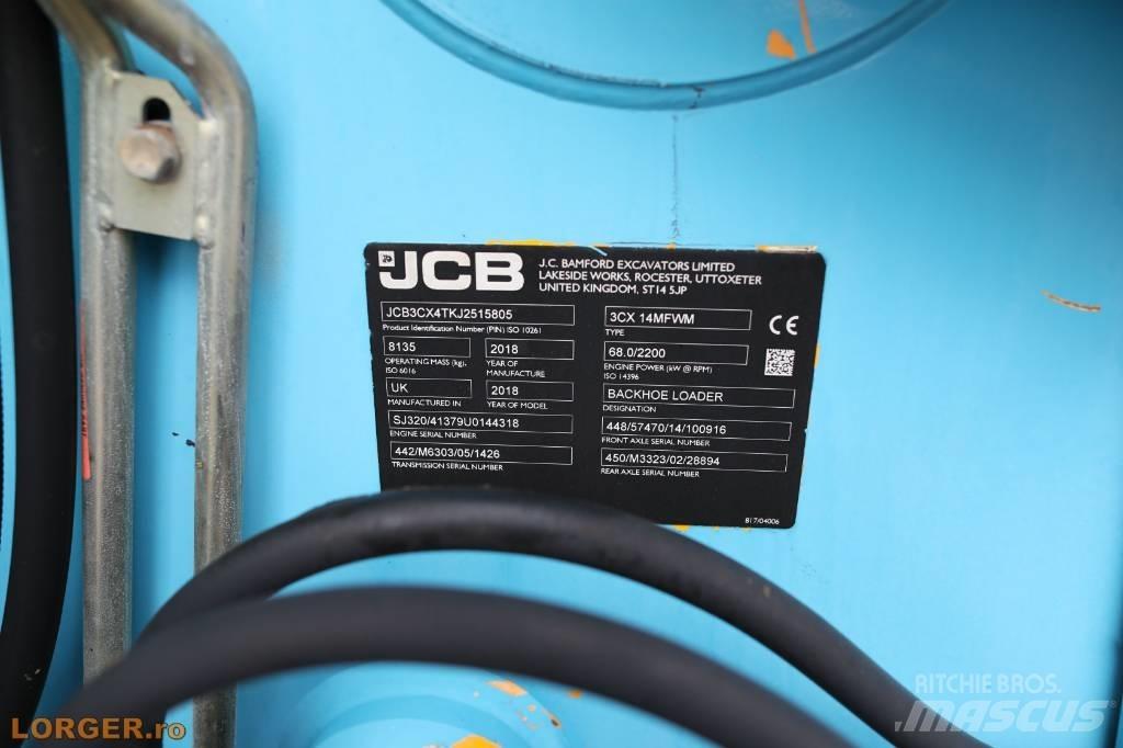 JCB 3 CX 14 Retroescavadeiras