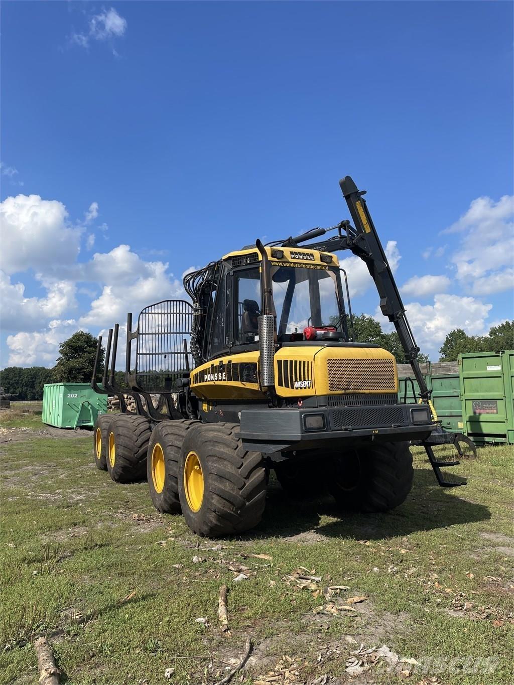 Ponsse Wisent Forwarders florestais